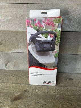 Britax Stroller Organizer with Insulated Cup Holders LG Center Compartment New